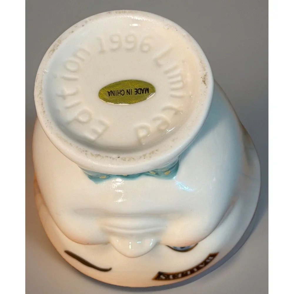Vintage Bailey's Irish Cream winking face cups & Creamer 96' Limited Edition Set